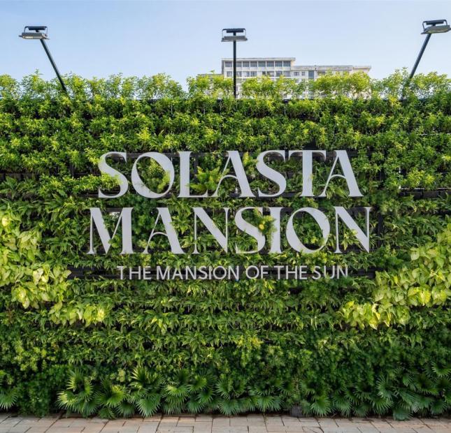 Bán biệt thự Solasta Mansion - Giá TTS chỉ 137tr/m2 - Miễn lãi 36 tháng - Giá F0 CĐT