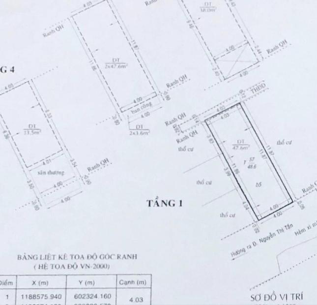 Cực Hiếm, Nhà 5 Tầng ngay trung tâm Sài Gòn, Sổ vuông đét không lộ giới, không qui hoạch, Quận 8