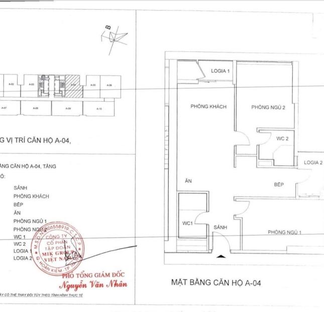 Chính chủ cần bán gấp căn hộ The Matrix One, tầng trung 86m 2PN nguyên bản 