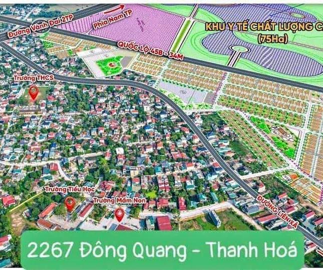 Bán đất biệt thự mặt bằng hot nhất thanh hóa cuối năm 2023 -mb2267. 