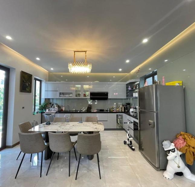 nhà đẹp lô góc Long Biên, 95m x 4 tầng, mặt tiền 9.3m, gara ôtô, full nội thất