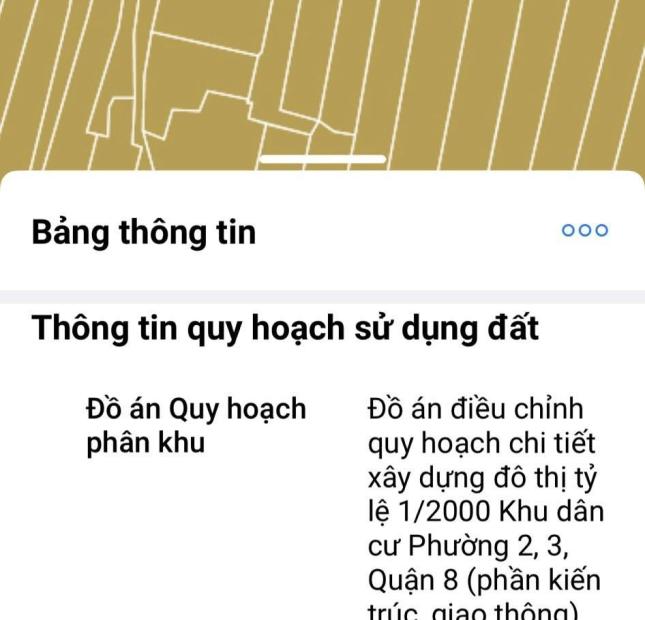 Bán nhà nở hậu Tài Lộc, rộng gần 70m2 ĐẤT tại Quận 8, dễ dàng sang Quận 1,4,5,7,10