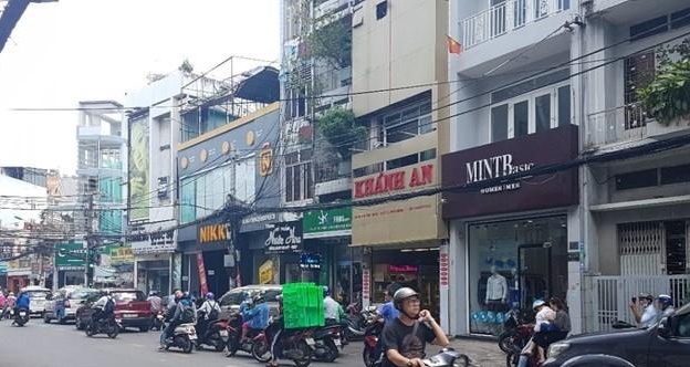 Cho thuê MT Huỳnh Văn Bánh phường 14 Phú Nhuận 4.5x18m