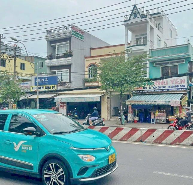 Bán nhà phố 3 lầu mặt tiền đường Huỳnh Tấn Phát ngay trung tâm thị trấn Nhà Bè.