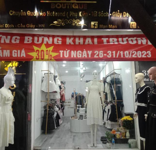 SANG NHƯỢNG MẶT BẰNG CỰC ĐẸP Địa chỉ: Số 38b phố Mai Dịch, Cầu Giấy, Hà Nội.