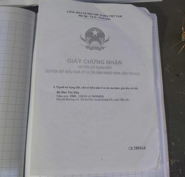 CHÍNH CHỦ Cần Bán Gấp Đất Tặng Căn Nhà  Vị Trí Tại Xã Ea Phê